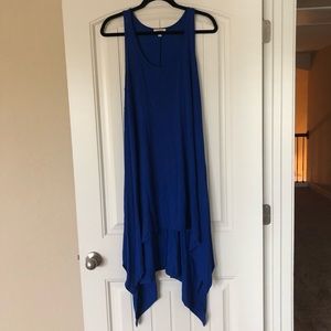Umgee blue high low dress